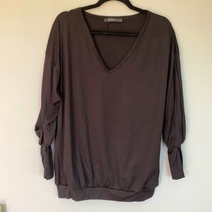 Oversized Lightweight Long Sleeve Shirt Medium
